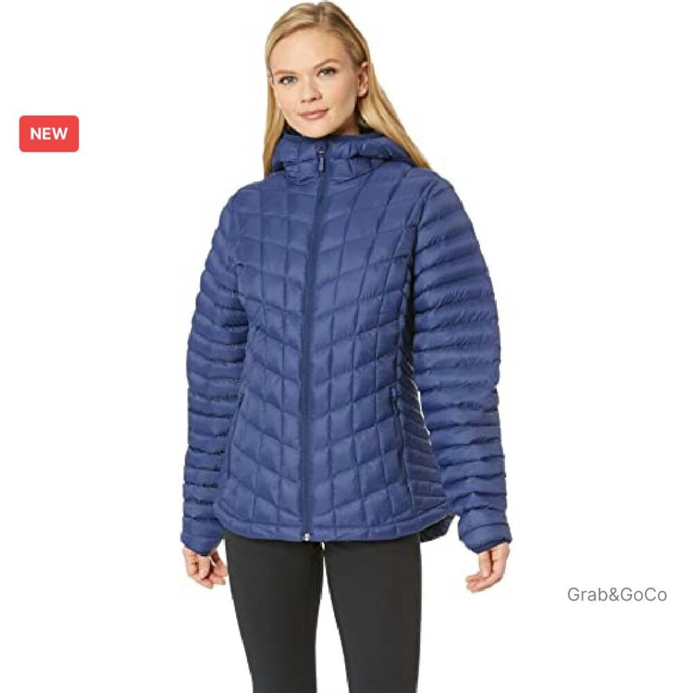 Lightweight Down-Alternative Puffer Jacket Hooded… - image 3